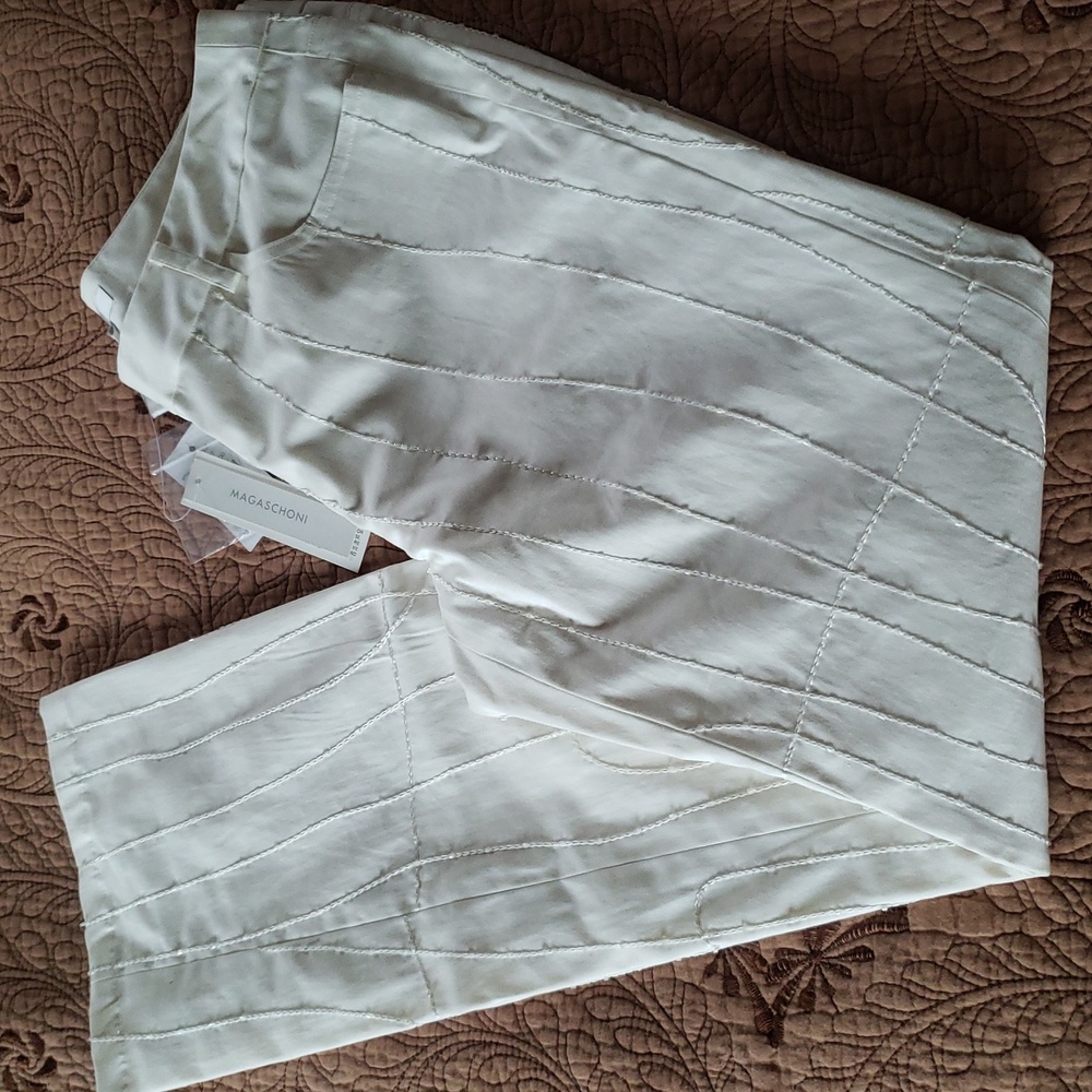 Magaschoni Beaded Dress Pant 8